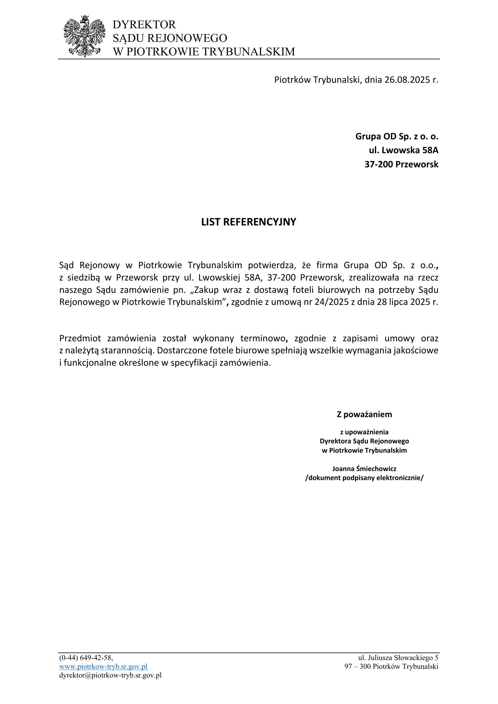 Sąd Rejonowy w Piotrkowie Trybunalskim