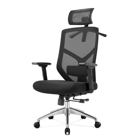 Fotel biurowy ergonomiczny Rosa czarne ANGEL