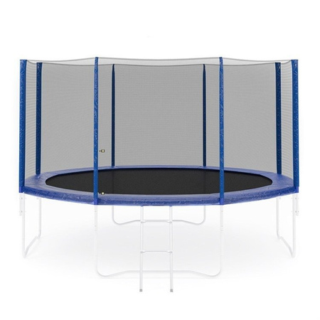 Siatka zewnętrzna do trampoliny 435 cm 14ft 160 cm wysokość (8 słupków)