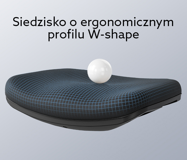 ANGEL Europa 2.0 – siedzisko W-shape i pianka HR