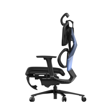 Fotel ergonomiczny gamingowy Angel Furia PRO z podnóżkiem