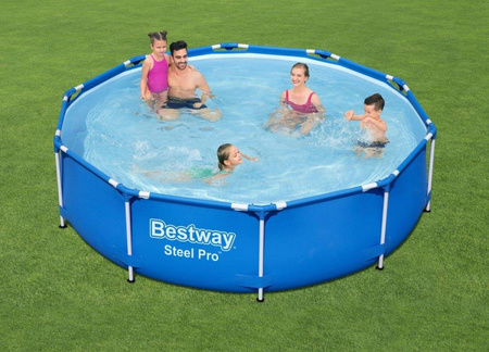 Basen stelażowy z pompą 305x76cm BESTWAY