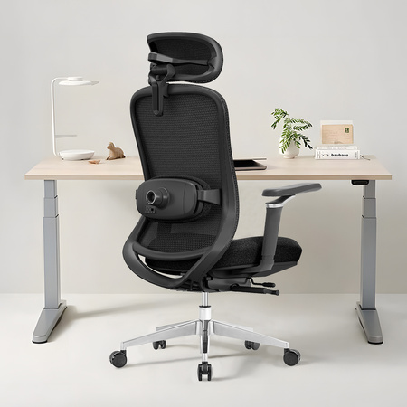 Fotel biurowy ergonomiczny ANGEL fizjO z funkcją masażu