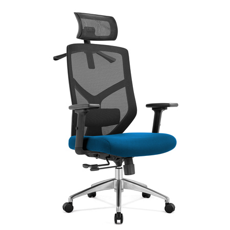 Fotel biurowy ergonomiczny Rosa niebieski ANGEL