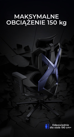 Fotel ergonomiczny gamingowy Angel Furia PRO