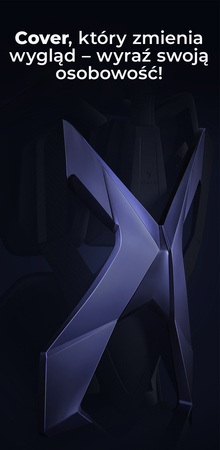 Fotel ergonomiczny gamingowy Angel Furia PRO z podnóżkiem