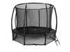 Trampolina Ogrodowa Jumpi 312cm/10FT Maxy Comfort Plus Czarna Z Wewnętrzną Siatką