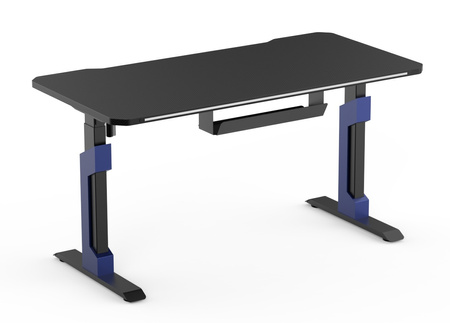 Biurko Gamingowe Angel Nemezis Black 1,4m