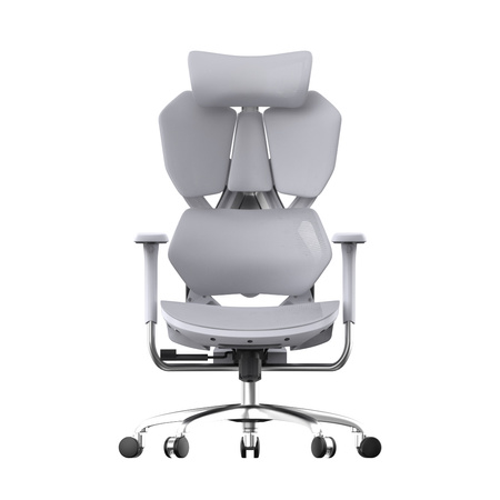 Fotel ergonomiczny gamingowy Angel Furia Grey