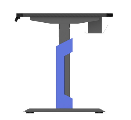 Biurko Gamingowe Angel Nemezis Black 1,4m