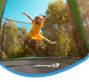 Trampolina Ogrodowa Jumpi 435cm/14FT Maxy Comfort Plus Żółta Z Wewnętrzną Siatką