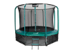 OUTLET Trampolina Ogrodowa Z Wewnętrzną Siatką Jumpi Maxy Comfort 312cm/10FT Zielona