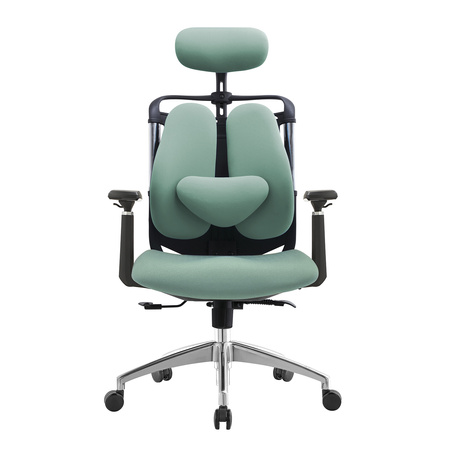 Fotel biurowy ergonomiczny ANGEL Stelio Zielony