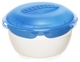 Plastikowy pojemnik salaterka z wkładem chłodzącym